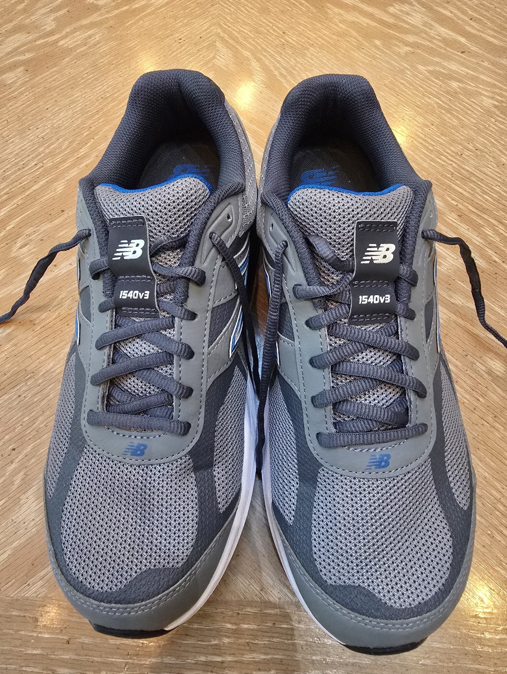 New Balance 1540v3 Gray Mesh Running Shoes
